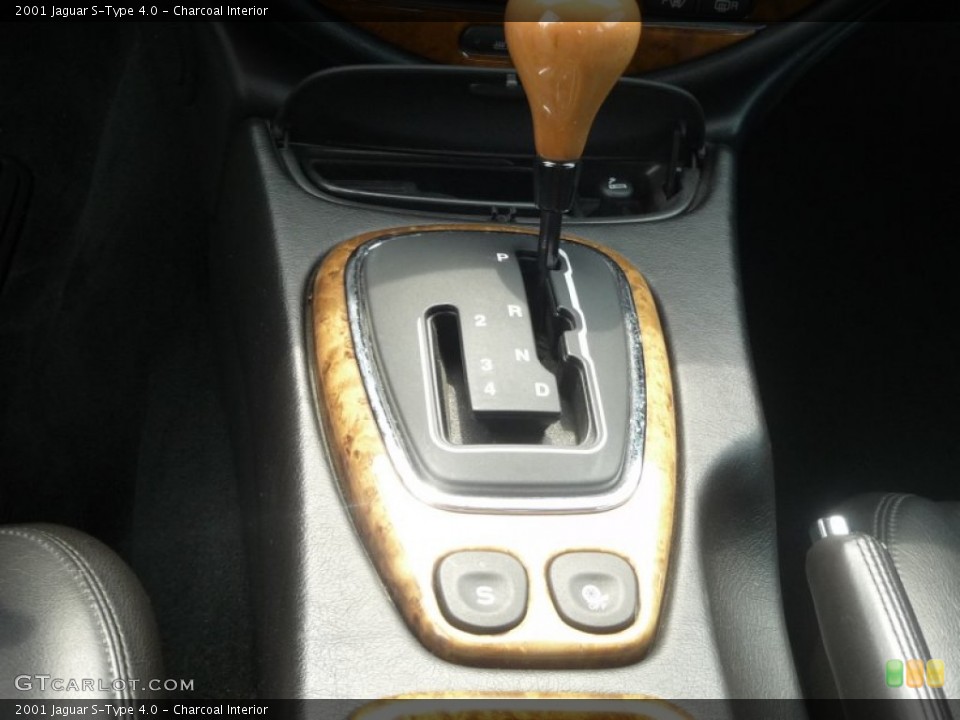 Charcoal Interior Transmission for the 2001 Jaguar S-Type 4.0 #53152285
