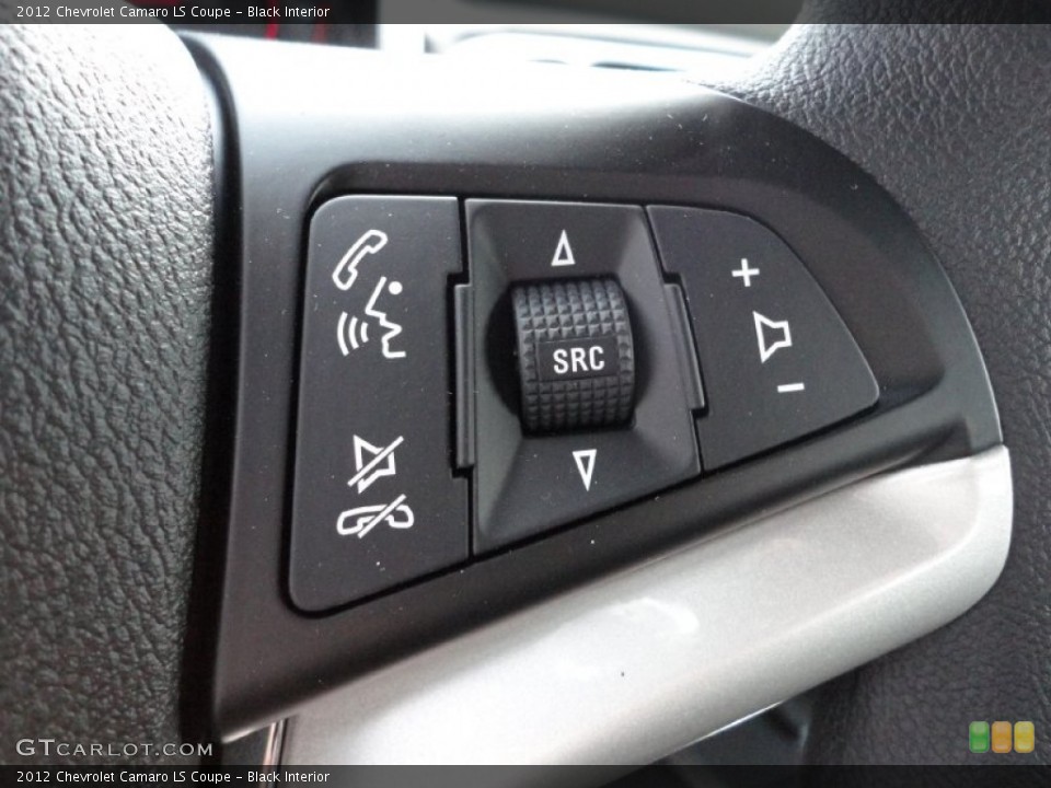 Black Interior Controls for the 2012 Chevrolet Camaro LS Coupe #53154488