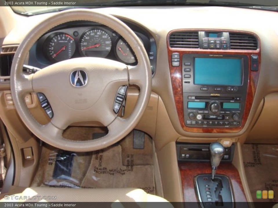 Saddle Interior Dashboard for the 2003 Acura MDX Touring #53155592