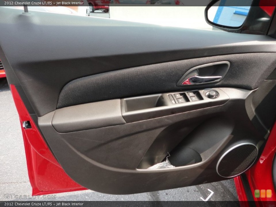 Jet Black Interior Door Panel for the 2012 Chevrolet Cruze LT/RS #53156258