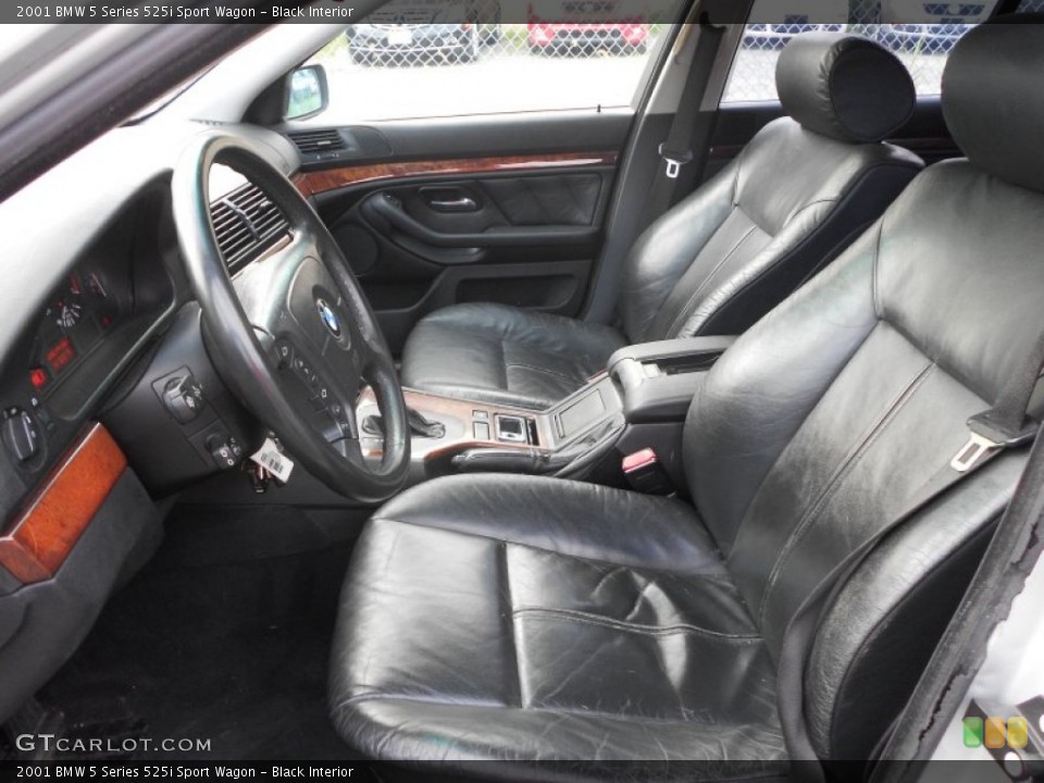 Black Interior Photo for the 2001 BMW 5 Series 525i Sport Wagon #53157248