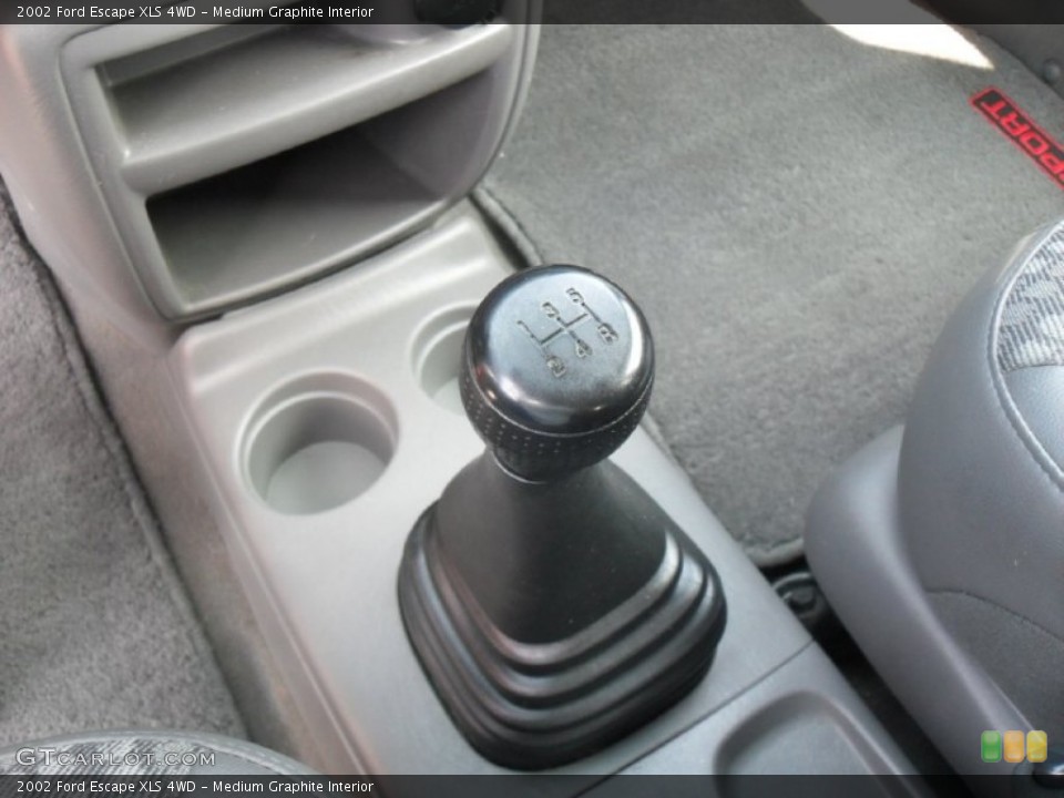 Medium Graphite Interior Transmission for the 2002 Ford Escape XLS 4WD #53157281