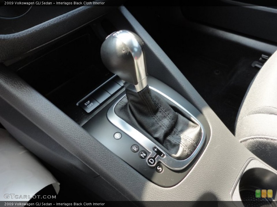 Interlagos Black Cloth Interior Transmission for the 2009 Volkswagen GLI Sedan #53157299