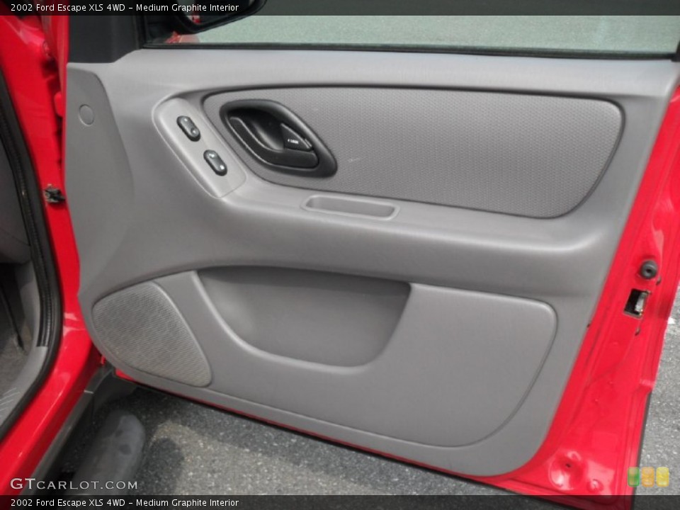Medium Graphite Interior Door Panel for the 2002 Ford Escape XLS 4WD #53157413