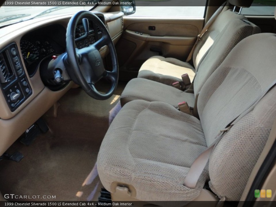 Medium Oak Interior Photo for the 1999 Chevrolet Silverado 1500 LS Extended Cab 4x4 #53159459
