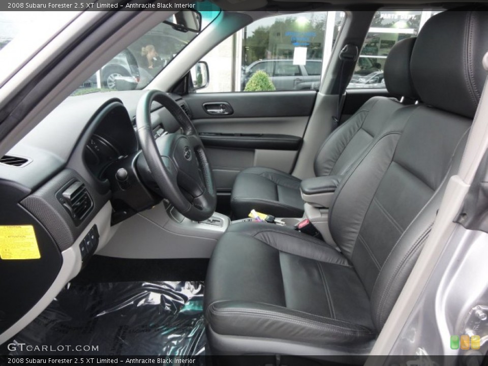 Anthracite Black Interior Photo for the 2008 Subaru Forester 2.5 XT Limited #53159948