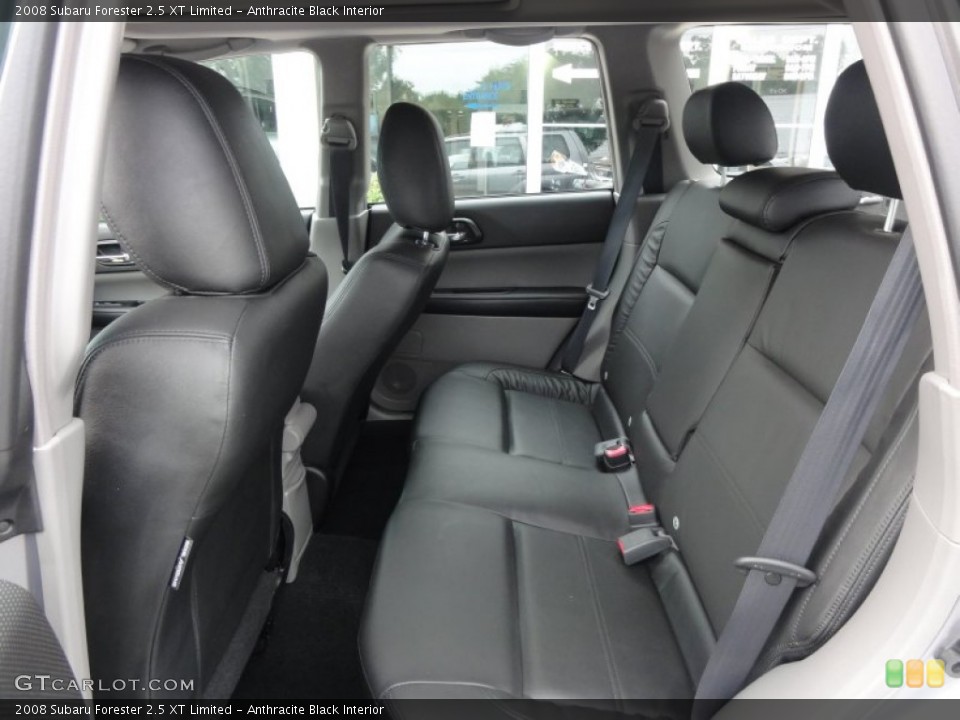 Anthracite Black Interior Photo for the 2008 Subaru Forester 2.5 XT Limited #53159954