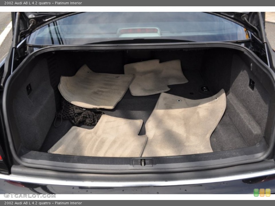 Platinum Interior Trunk for the 2002 Audi A8 L 4.2 quattro #53162624