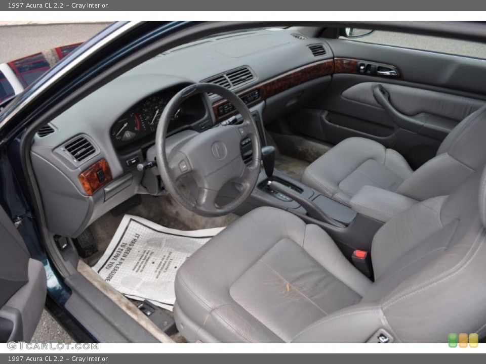 Gray 1997 Acura CL Interiors