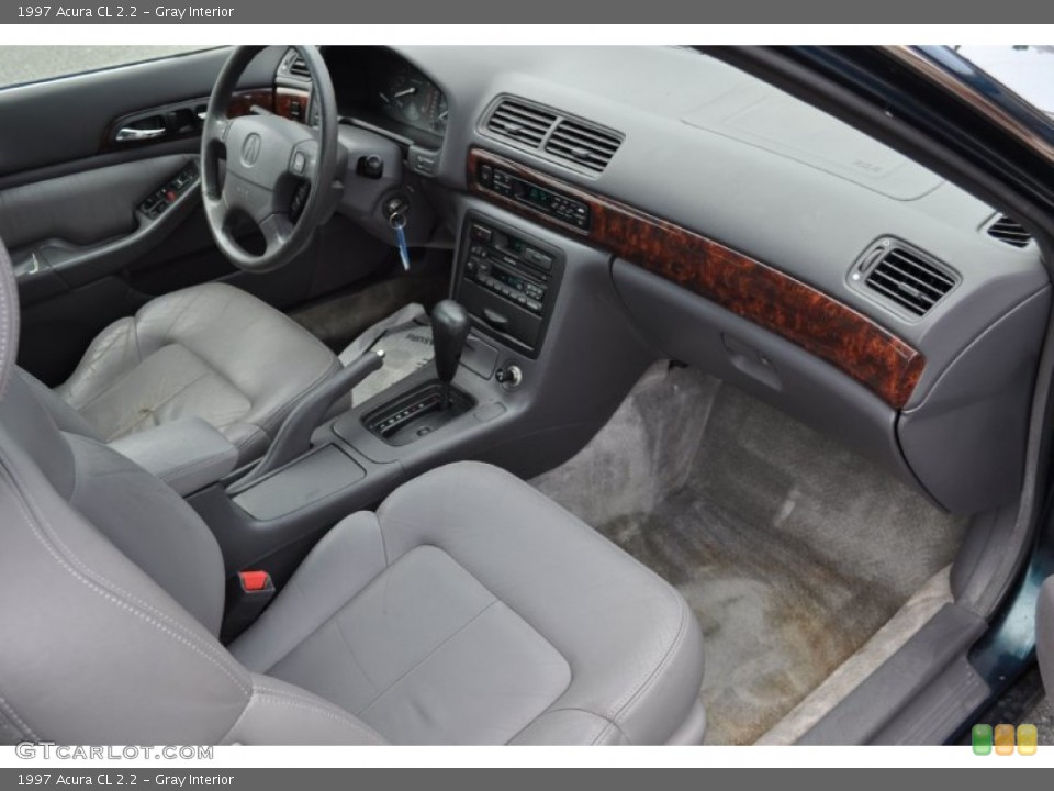 Gray Interior Dashboard for the 1997 Acura CL 2.2 #53162684