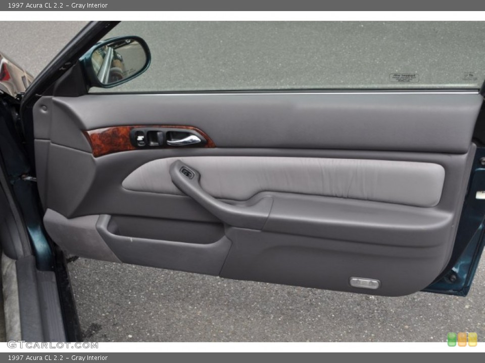 Gray Interior Door Panel for the 1997 Acura CL 2.2 #53162765