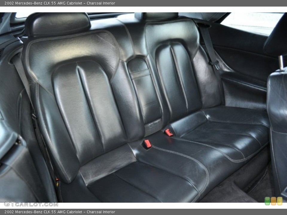 Charcoal Interior Photo for the 2002 Mercedes-Benz CLK 55 AMG Cabriolet #53163263