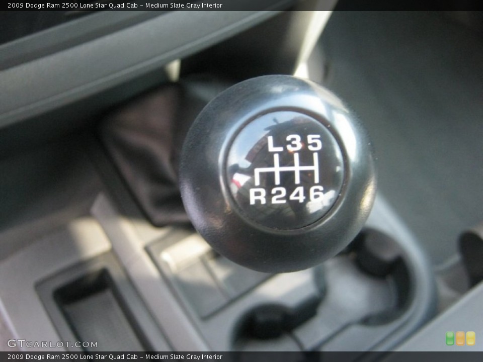 Medium Slate Gray Interior Transmission for the 2009 Dodge Ram 2500 Lone Star Quad Cab #53163281