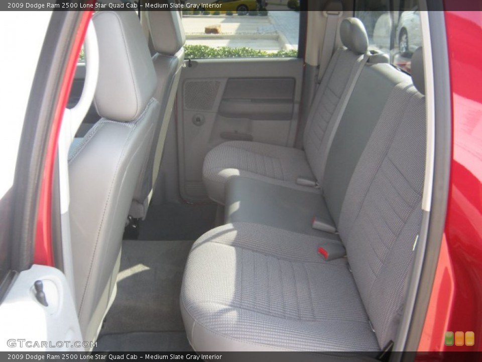Medium Slate Gray Interior Photo for the 2009 Dodge Ram 2500 Lone Star Quad Cab #53163296