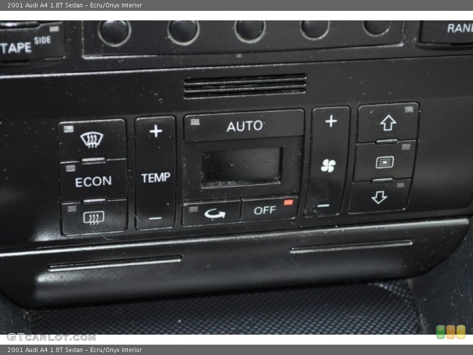 Ecru/Onyx Interior Controls for the 2001 Audi A4 1.8T Sedan #53163668