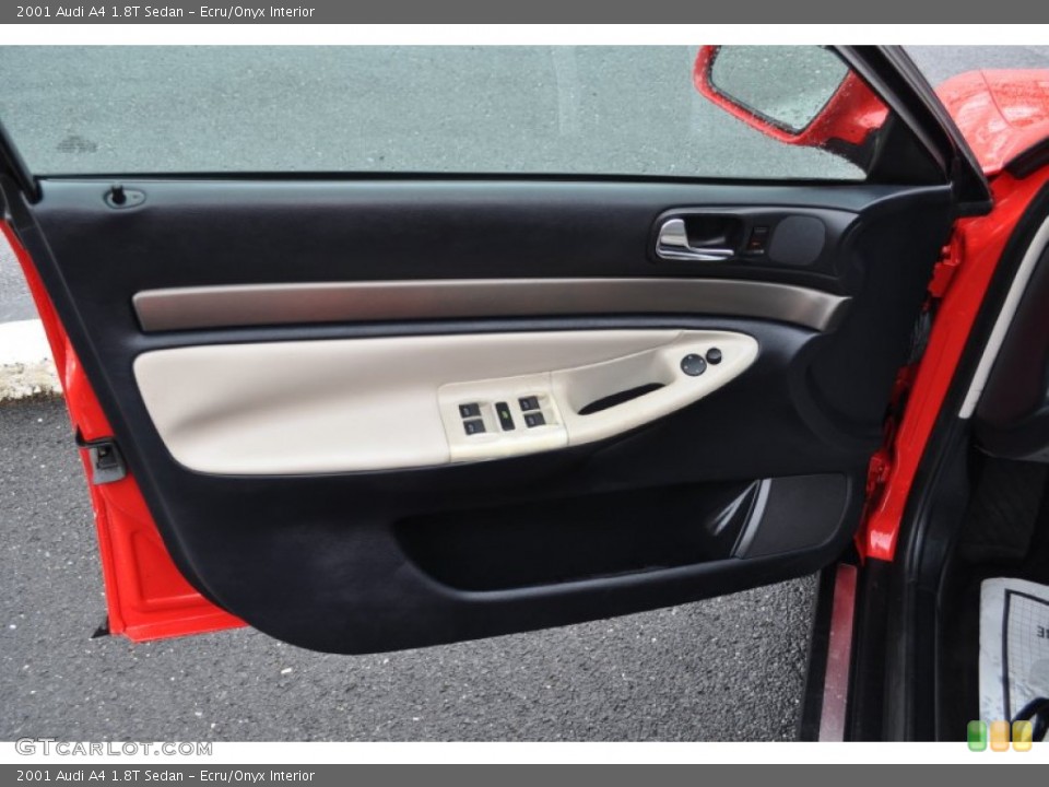 Ecru/Onyx Interior Door Panel for the 2001 Audi A4 1.8T Sedan #53163680