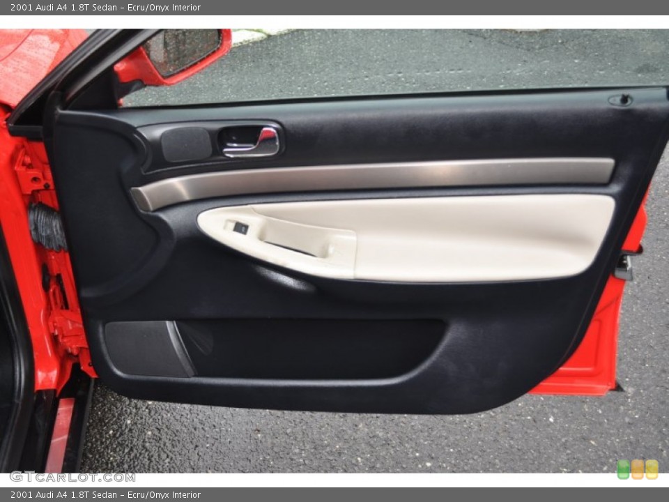 Ecru/Onyx Interior Door Panel for the 2001 Audi A4 1.8T Sedan #53163686