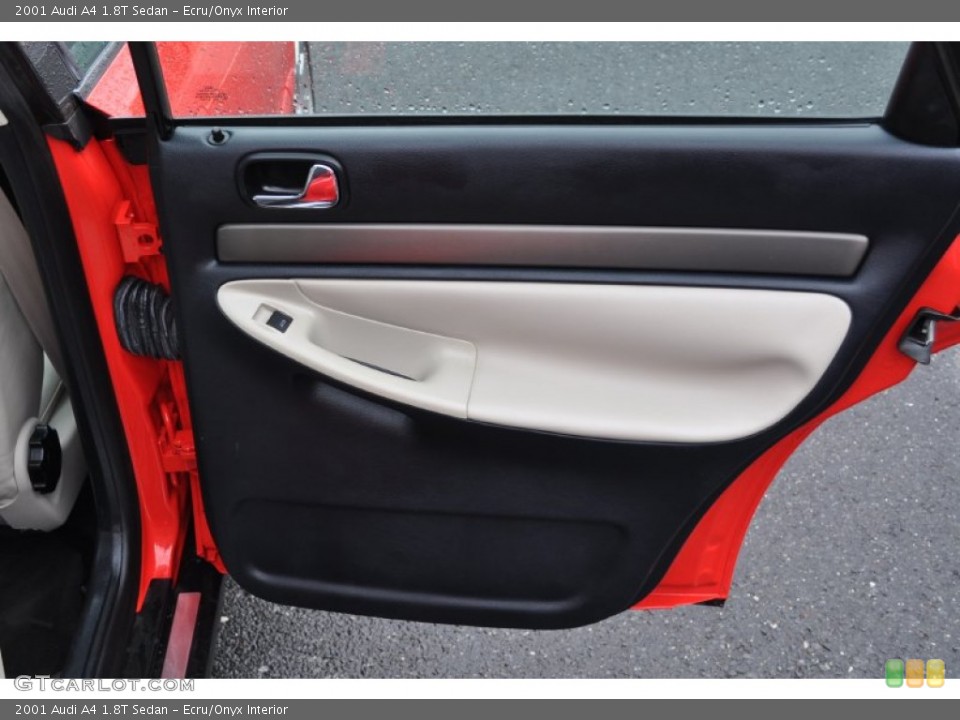 Ecru/Onyx Interior Door Panel for the 2001 Audi A4 1.8T Sedan #53163689