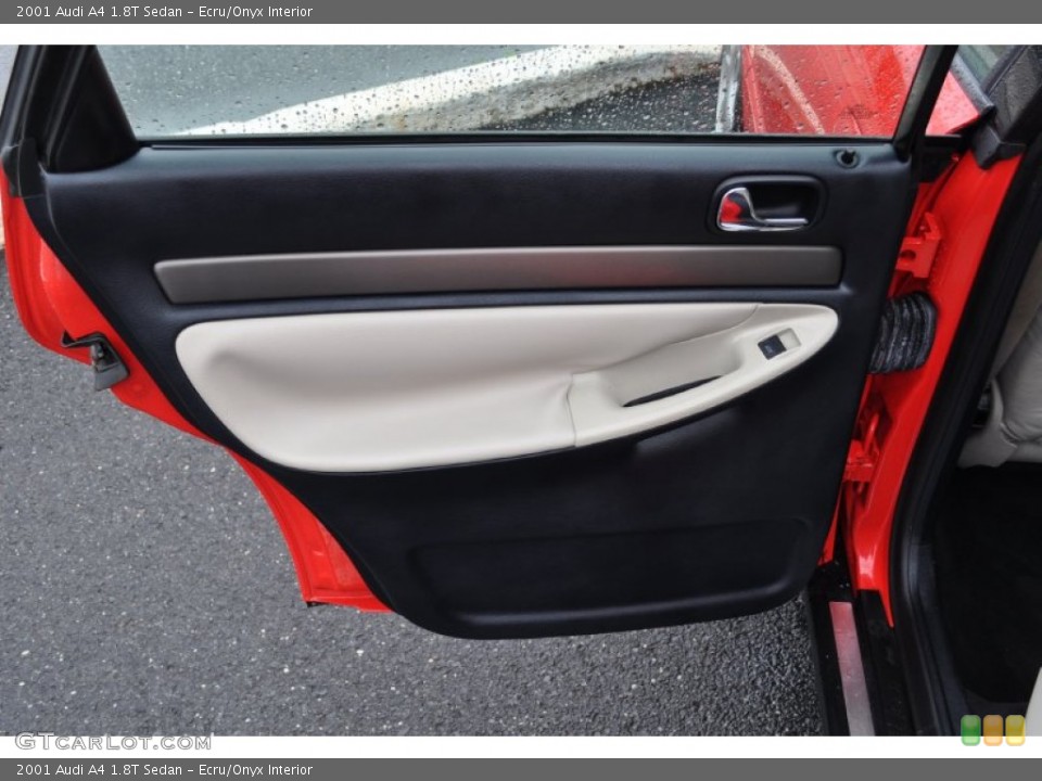 Ecru/Onyx Interior Door Panel for the 2001 Audi A4 1.8T Sedan #53163692