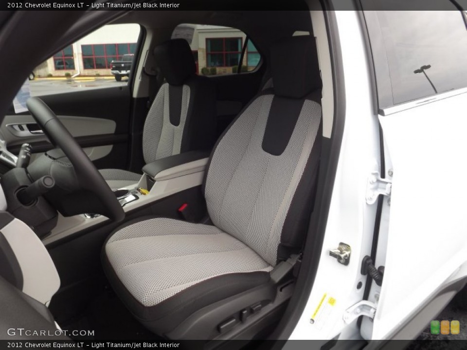 Light Titanium/Jet Black Interior Photo for the 2012 Chevrolet Equinox LT #53164280