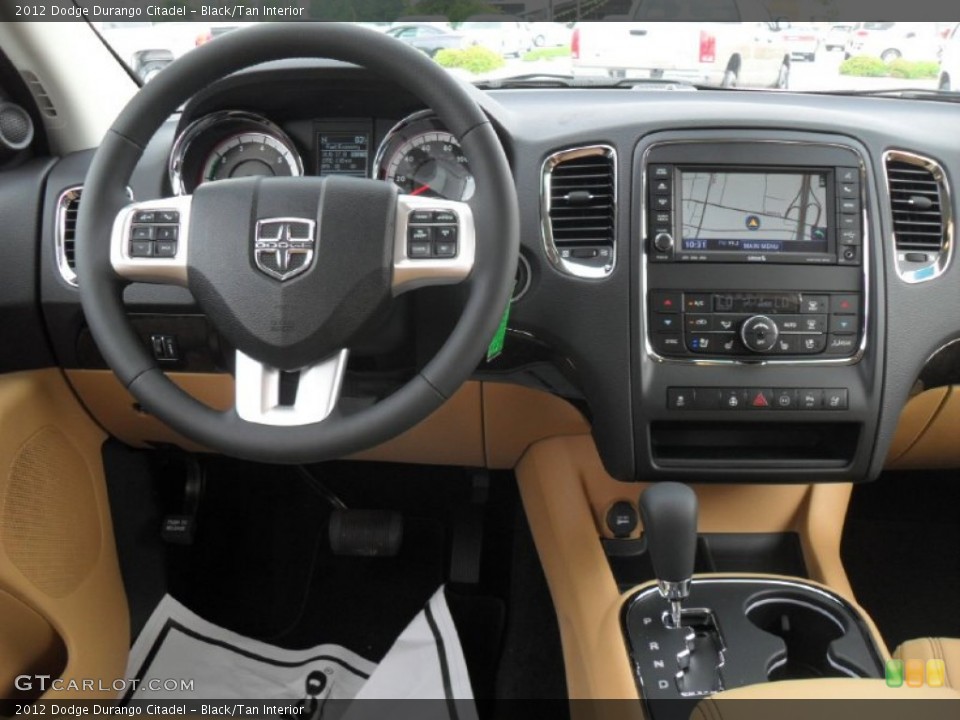 Black/Tan Interior Dashboard for the 2012 Dodge Durango Citadel #53165213