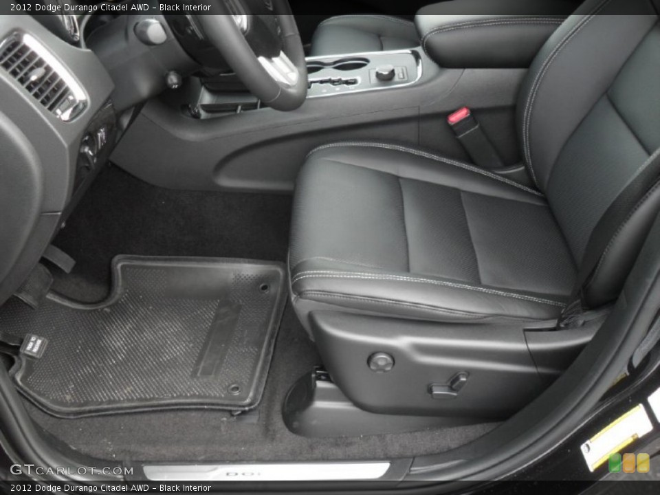 Black Interior Photo for the 2012 Dodge Durango Citadel AWD #53165285
