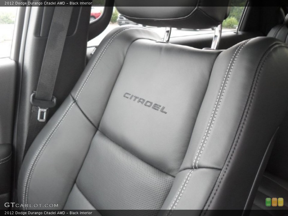 Black Interior Photo for the 2012 Dodge Durango Citadel AWD #53165297