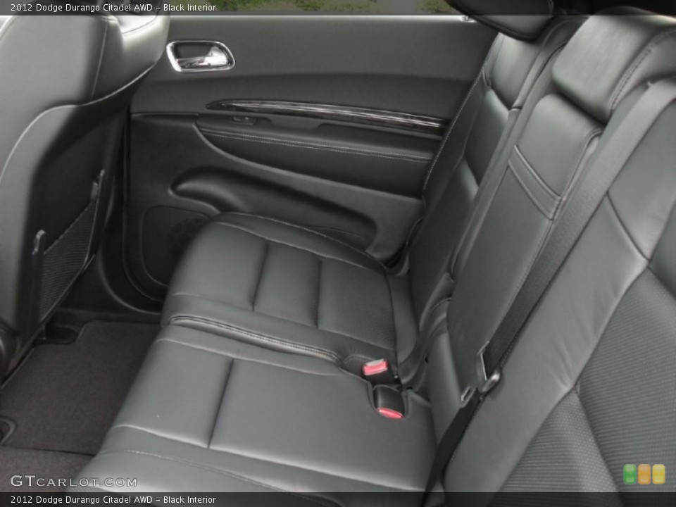 Black Interior Photo for the 2012 Dodge Durango Citadel AWD #53165321