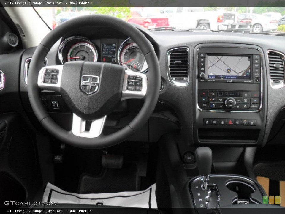 Black Interior Dashboard for the 2012 Dodge Durango Citadel AWD #53165333