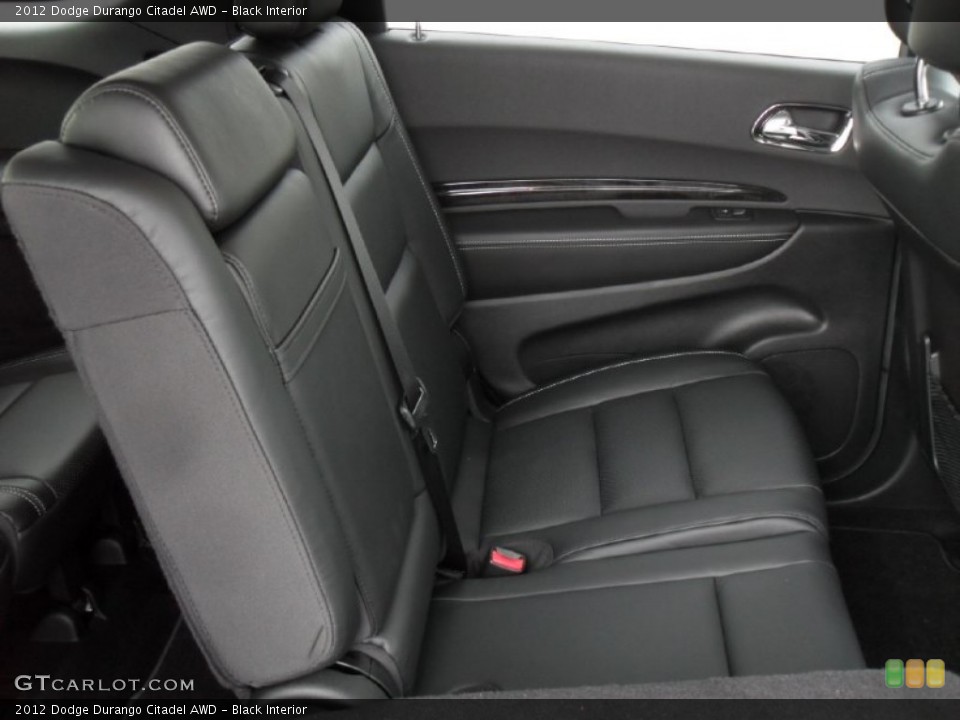 Black Interior Photo for the 2012 Dodge Durango Citadel AWD #53165342