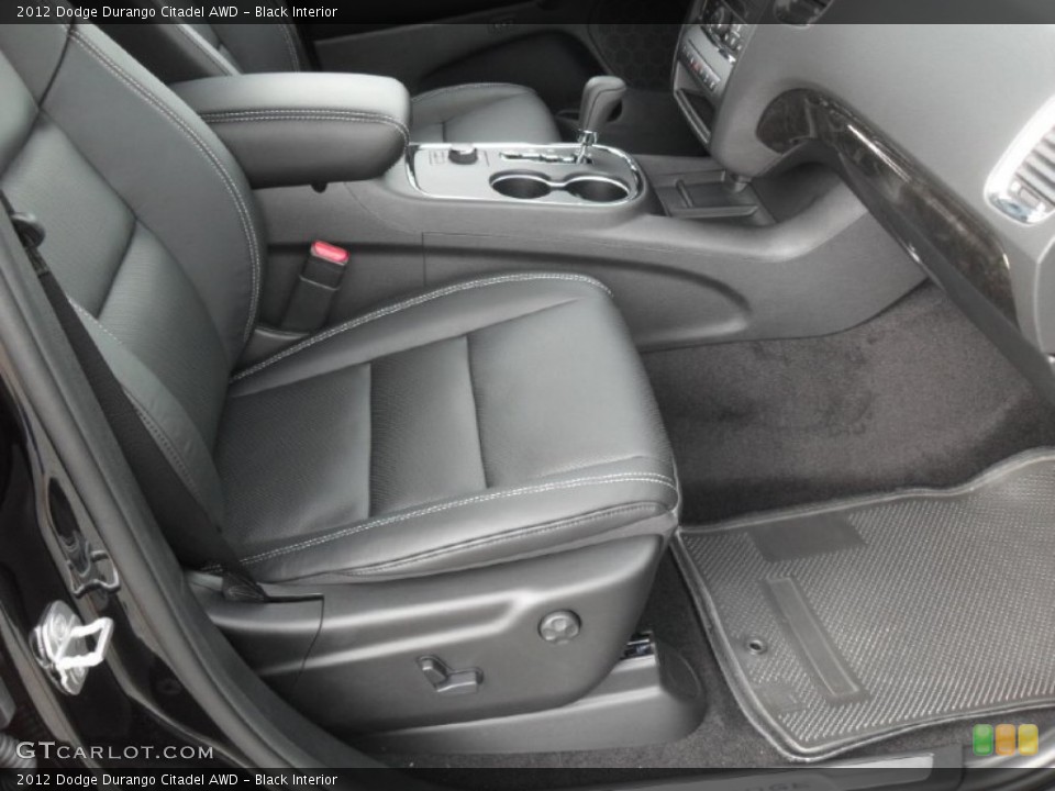 Black Interior Photo for the 2012 Dodge Durango Citadel AWD #53165345