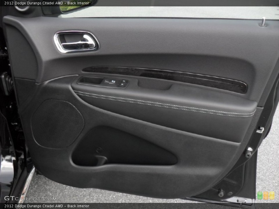 Black Interior Door Panel for the 2012 Dodge Durango Citadel AWD #53165351