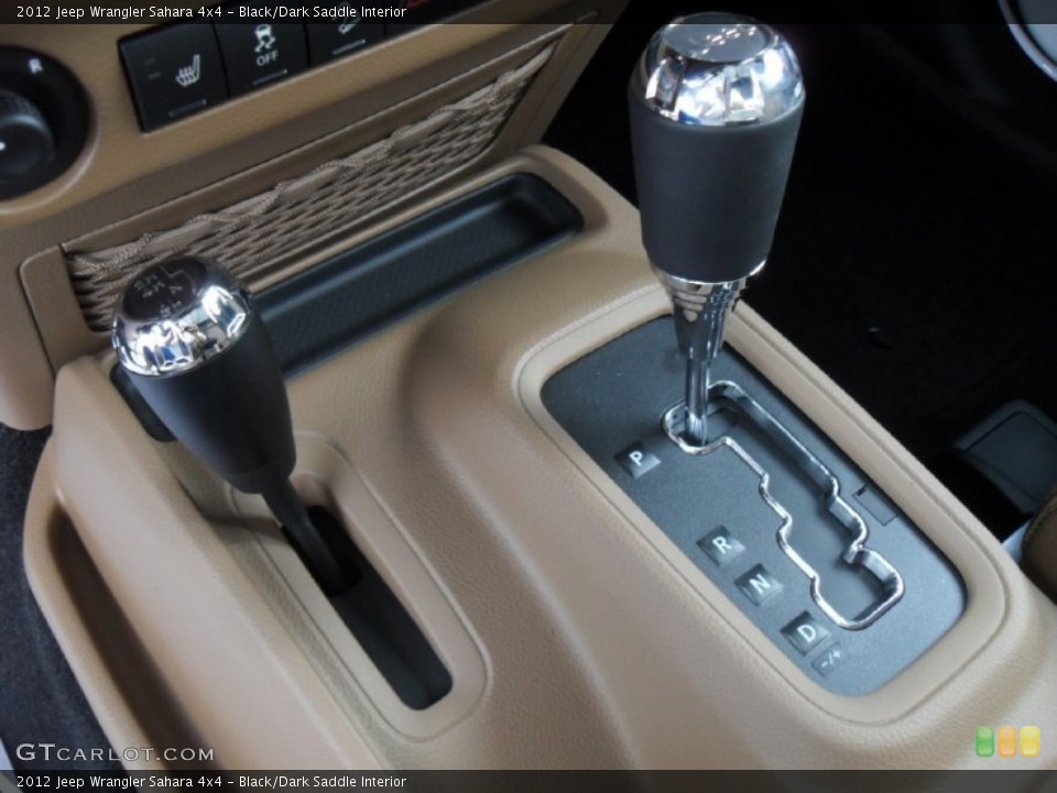 Black/Dark Saddle Interior Transmission for the 2012 Jeep Wrangler Sahara 4x4 #53165408