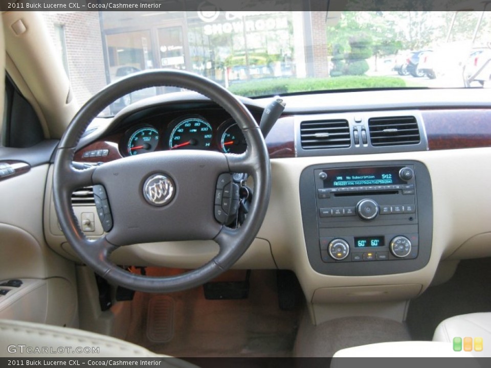 Cocoa/Cashmere Interior Dashboard for the 2011 Buick Lucerne CXL #53165781