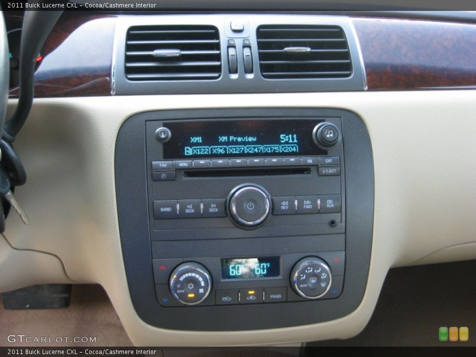Cocoa/Cashmere Interior Audio System for the 2011 Buick Lucerne CXL #53165820
