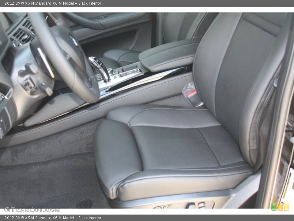 Black Interior Photo for the 2012 BMW X6 M  #53166876