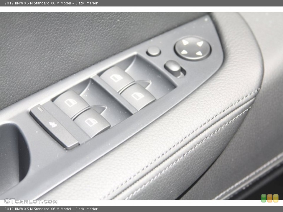 Black Interior Controls for the 2012 BMW X6 M  #53166882