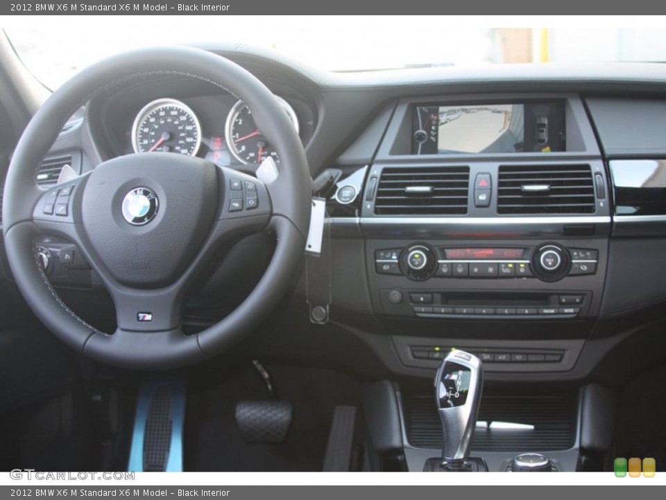 Black Interior Dashboard for the 2012 BMW X6 M  #53166954