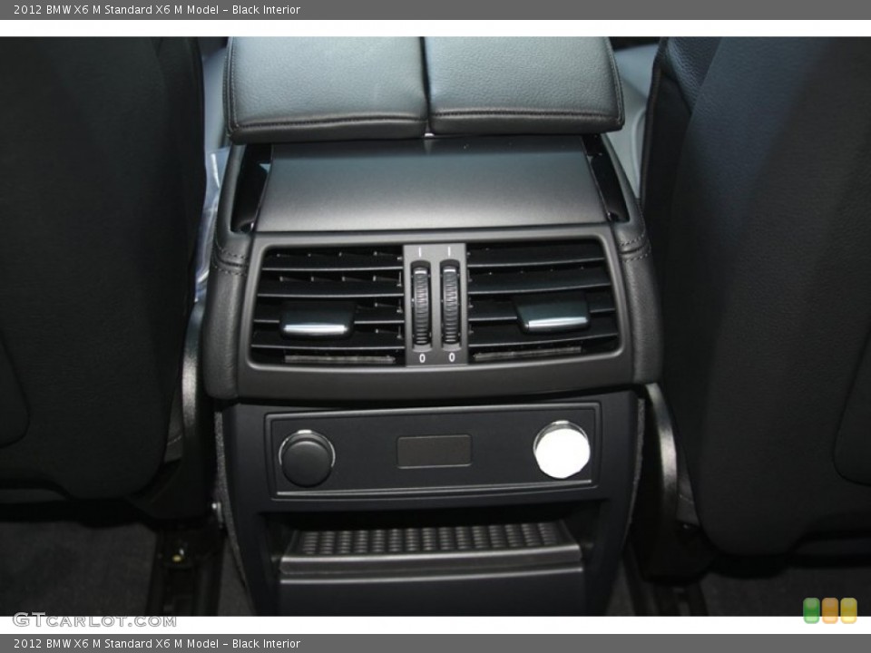 Black Interior Controls for the 2012 BMW X6 M  #53166960