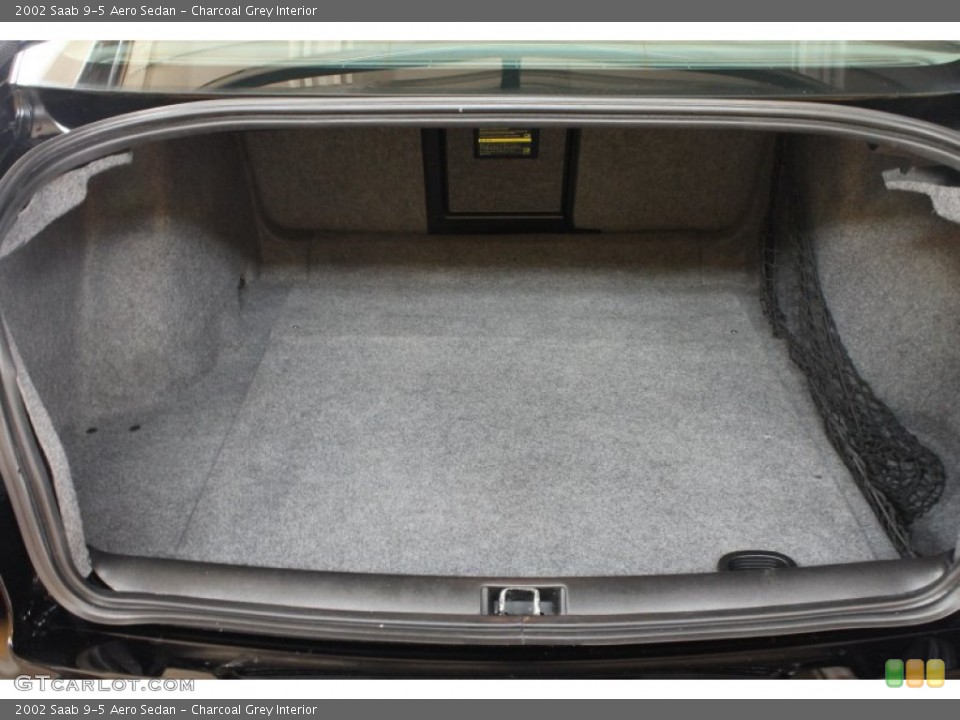 Charcoal Grey Interior Trunk for the 2002 Saab 9-5 Aero Sedan #53171001