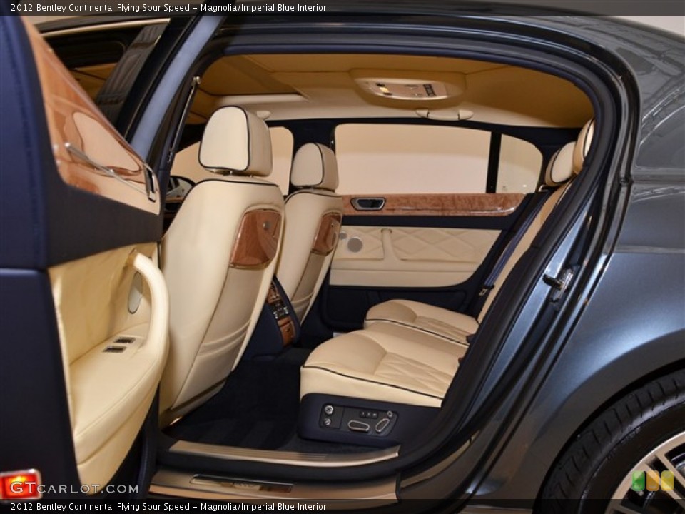 Magnolia/Imperial Blue Interior Photo for the 2012 Bentley Continental Flying Spur Speed #53173231