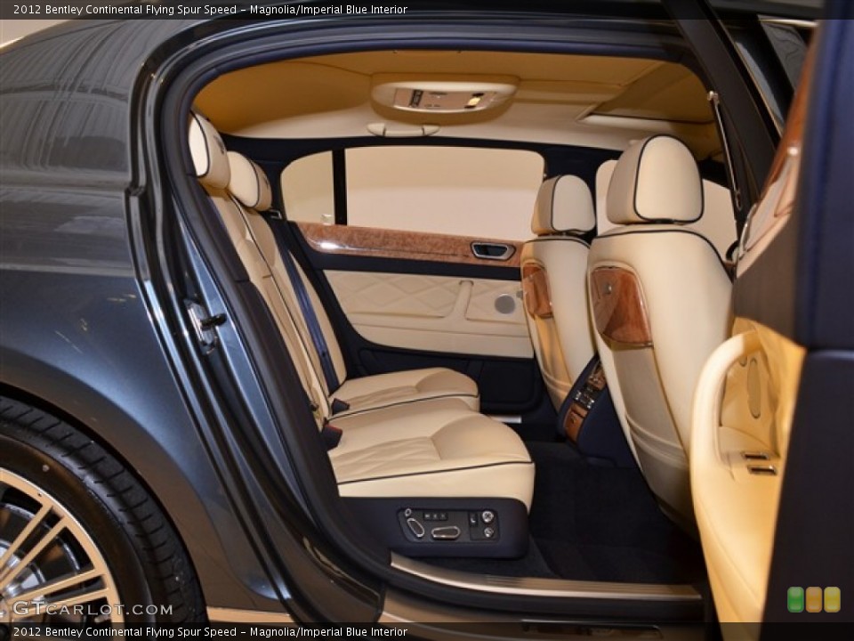 Magnolia/Imperial Blue Interior Photo for the 2012 Bentley Continental Flying Spur Speed #53173282