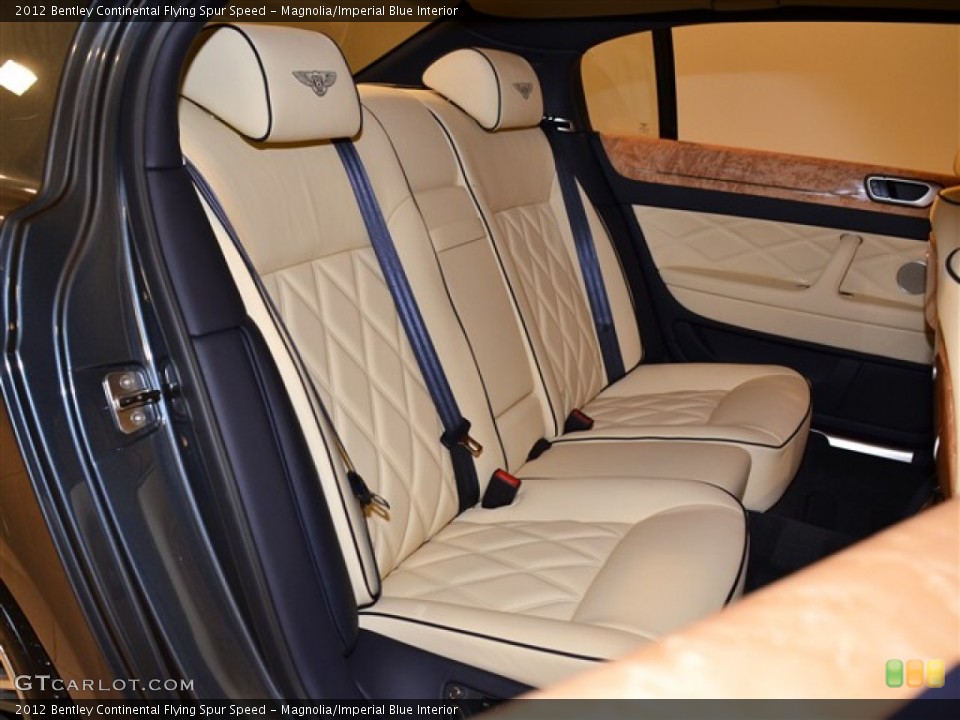 Magnolia/Imperial Blue Interior Photo for the 2012 Bentley Continental Flying Spur Speed #53173312