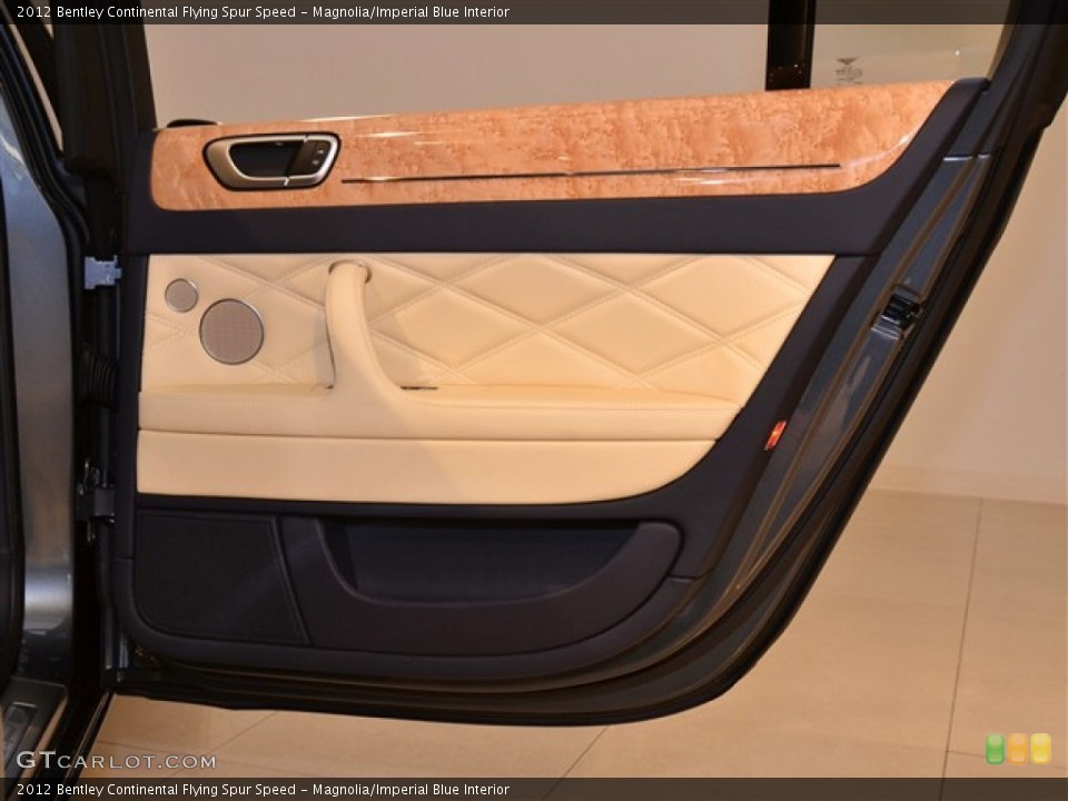 Magnolia/Imperial Blue Interior Door Panel for the 2012 Bentley Continental Flying Spur Speed #53173366