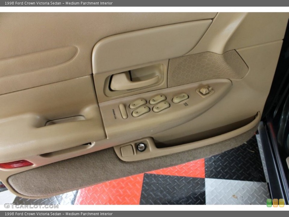Medium Parchment Interior Door Panel for the 1998 Ford Crown Victoria Sedan #53173948