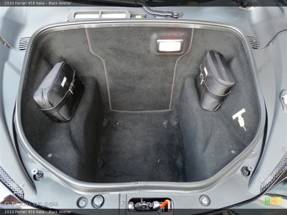 Black Interior Trunk for the 2010 Ferrari 458 Italia #53173966