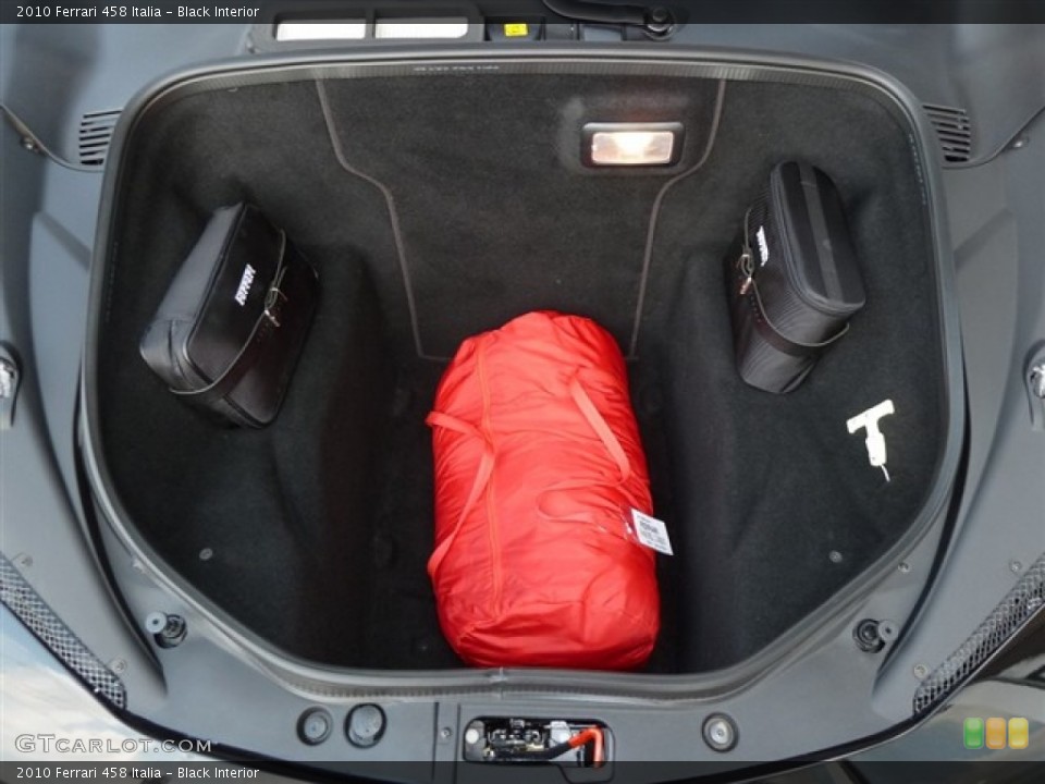 Black Interior Trunk for the 2010 Ferrari 458 Italia #53173984
