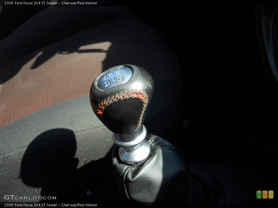 Charcoal/Red Interior Transmission for the 2005 Ford Focus ZX4 ST Sedan #53175269