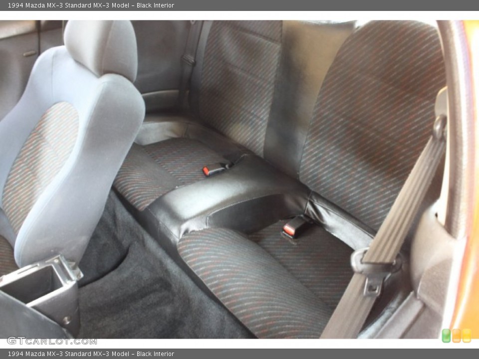 Black Interior Photo for the 1994 Mazda MX-3  #53175557
