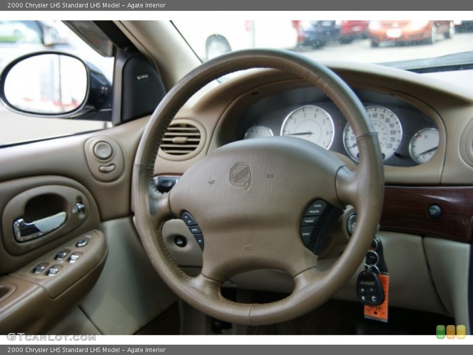 Agate Interior Steering Wheel for the 2000 Chrysler LHS  #53176022